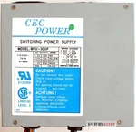 Pwr Supply, 300W, MPU-300P, Cec Power, At Used. Price: $195.00.