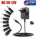 12W 3V-12V Universal Ac Adapter Power Supply Wall Charger Cord For Dc New. Price: $11.89.
