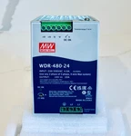 Mean Well WDR-480-24 Din Rail Power Supply, Vdc A, 200 500 Vac (nib) New. Price: $99.00.
