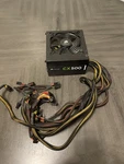 Corsair CX500 Gaming Power Supply 500W Model 75-001667 Psu Used. Price: $29.99.