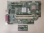 Hp DC7800 Sff Motherboard 437793-001 Socket LGA755 W/ Intel E6550 SLA9X 2.33GHZ Used. Price: $22.95.