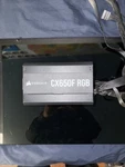 Corsair CX650F Rgb 650W 80 Plus Bronze Certified Fully Modular Psu - Only Used. Price: $65.00.