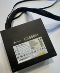 Corsair CS550M Atx Modular Power Supply 550W Black 6+2 Pci-e Sata Used. Price: $20.00.