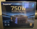 Superer 750W Psu Power Supply Fully Modular, 80 Plus Gold, Low Noise, Japanes... New. Price: $61.00.