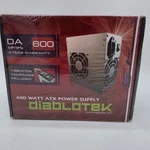 Diablotek Series 600-WATT Atx Power Supply PSDA600 New. Price: $55.95.