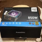 Powerspec 850W Atx Fully Modular 80+ Gold Psu W/ Rgb Psx 850GFM Used. Price: $44.99.