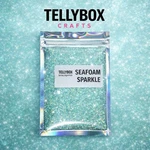 Tellybox Seafoam Sparkle Glitter Loose Supplies For Diy Projects New. Price: $7.00.