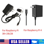 For Raspberry Pi 3/4 B+ Micro Usb-c Power Supply Ac/dc Adapter Charger New. Price: $8.99.