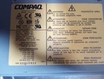 Compaq Proliant 1850, ML370 G1, Redundant Power Supply 283623-001 Tested Used. Price: $16.00.