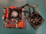 Asrock FATAL1TY X99M Motherboard Lga 2011 W/ Intel I7 5960X Cpu And More Used. Price: $300.00.