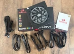 Redragon Rgb Watt Atx Power Supply 80+ Gold, RED-850W PSU850RBBK Open. Price: $74.99.
