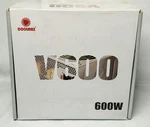 Coolmax Model V-600 Pc 600W Atx Power Supply New. Price: $44.75.