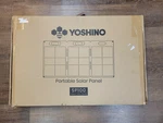 Yoshino SP100 Foldable 100W Monocrystalline Portable Solar Panel Open. Price: $199.00.