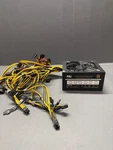 2000W Psu 96% Efficiency Mining Power Supply 110 240V W/ Multiple Pci-e Cables Used. Price: $56.25.