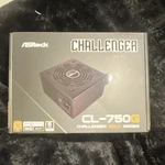 Asrock Challenger CL-750G 750W Atx Power Supply 80 Plus Gold, Compact Design Open. Price: $50.00.