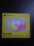 Corsair RS120 Argb 3-PAVK White Fan New. Price: $15.00.