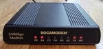 Bocamodem 2400 Baud External Serial RS232 W/ Ac Adapter M0024E. Price: $34.99.