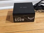 Asus Tuf Gaming 650W 80 Plus Bronze Power Supply Unit Psu - Black Used. Price: $50.00.