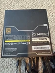 Xfx PRO750W Atx Power Supply 80 Plus Bronze Semi Modular XPS-750W-3XB Used. Price: $45.00.