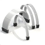 Linkup - Ava 30CM Psu Cable Extension Sleeved Custom Mod Gpu Pc Braided W/com... New. Price: $32.55.